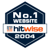 Annual Hitwise No 1 Website Award