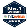 Annual Hitwise No 1 Website Award
