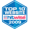 Annual Hitwise Top 10 Website Award